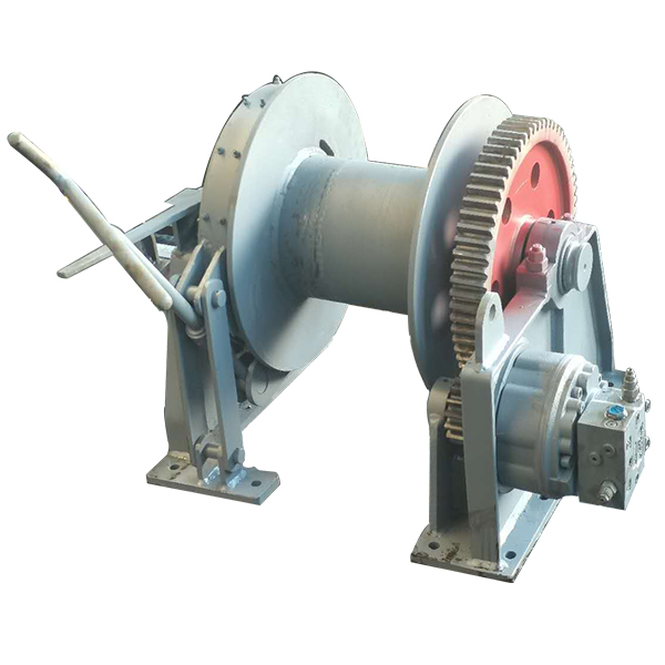 10KN Hydraulic Single Drum Winch